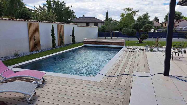 Aménagement terrasse Saint-Pierre-de-Chandieu