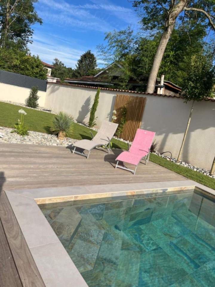 Amenagement jardin accueil rond