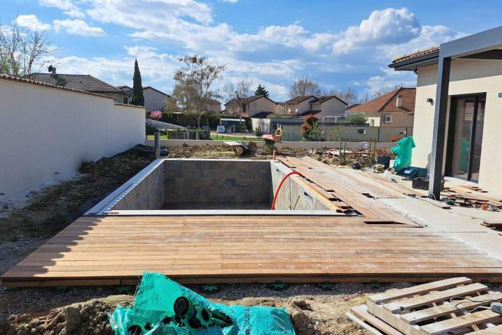 Creation de jardin piscine69780