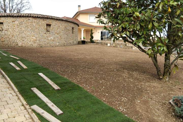 Gazon en plaque