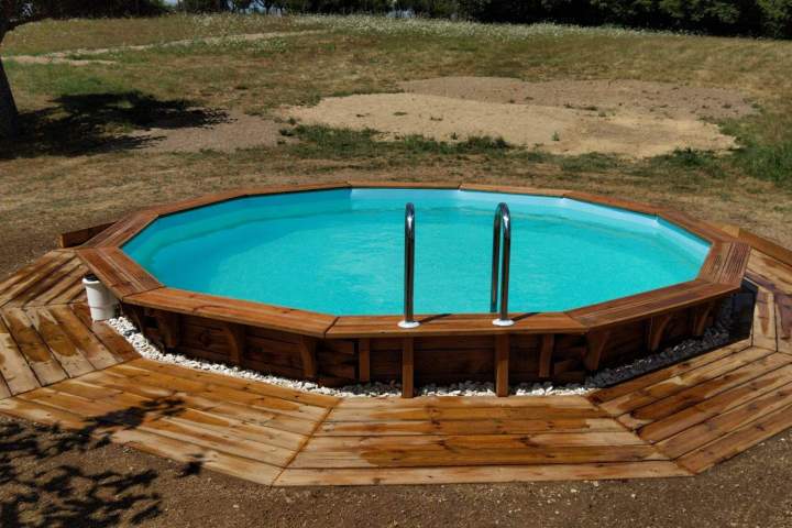 Piscine bois 38