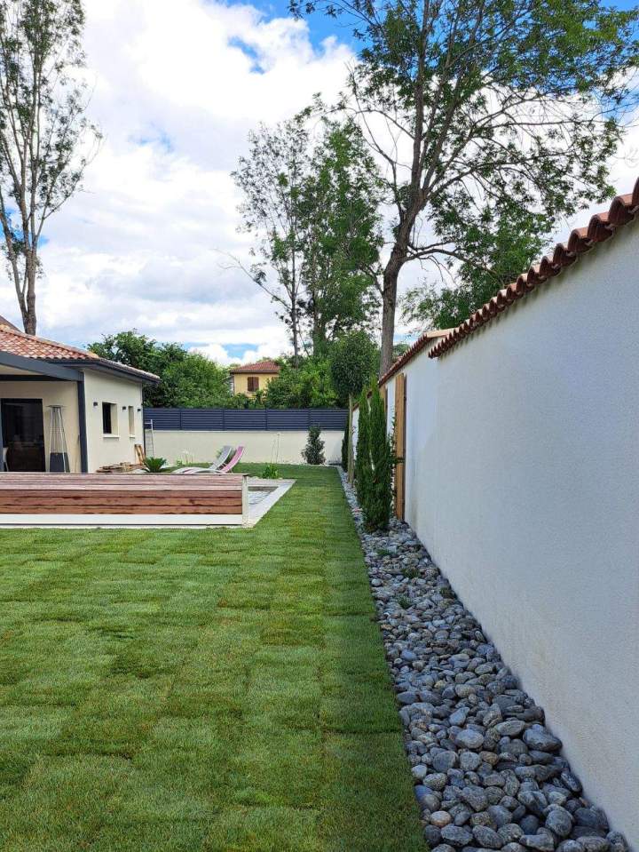 Création de jardin Saint-Pierre-de-Chandieu